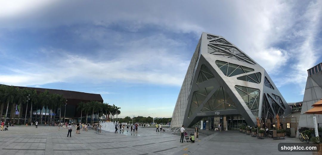 Modern Building with DJI Store