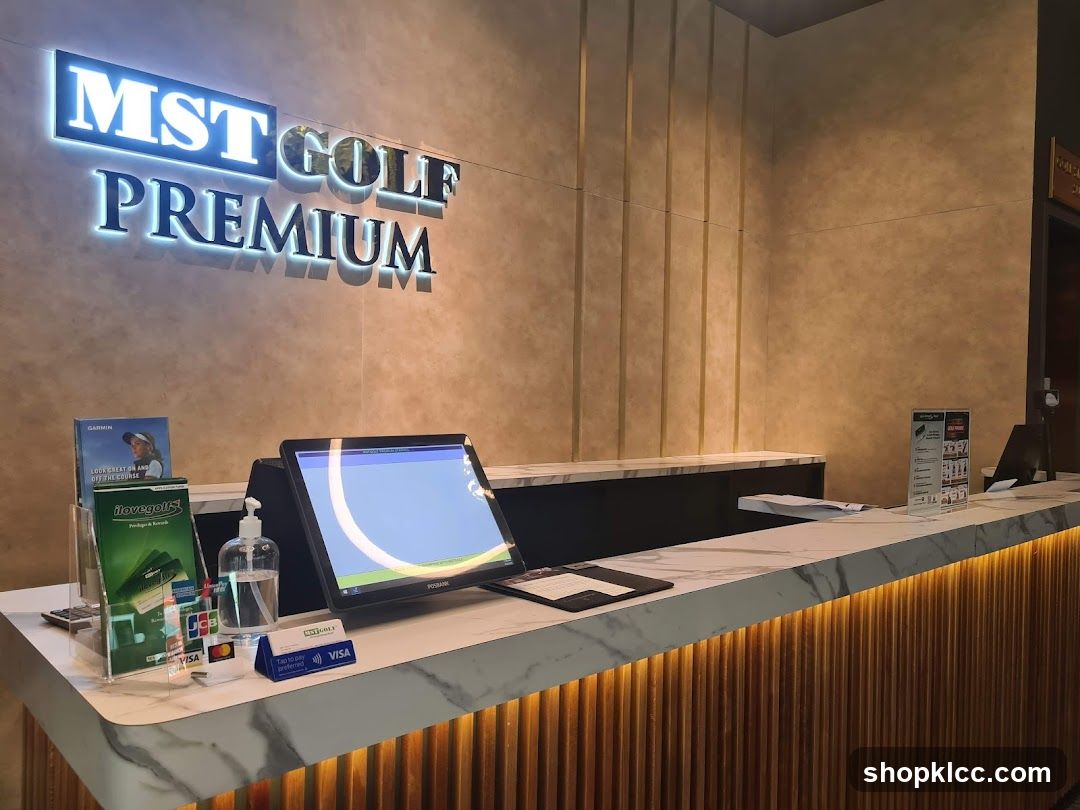 MST GOLF PREMIUM Counter