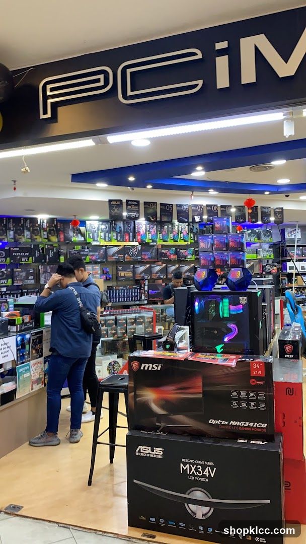 Computer Store Interior