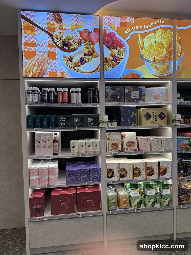Snack and Health Food Display