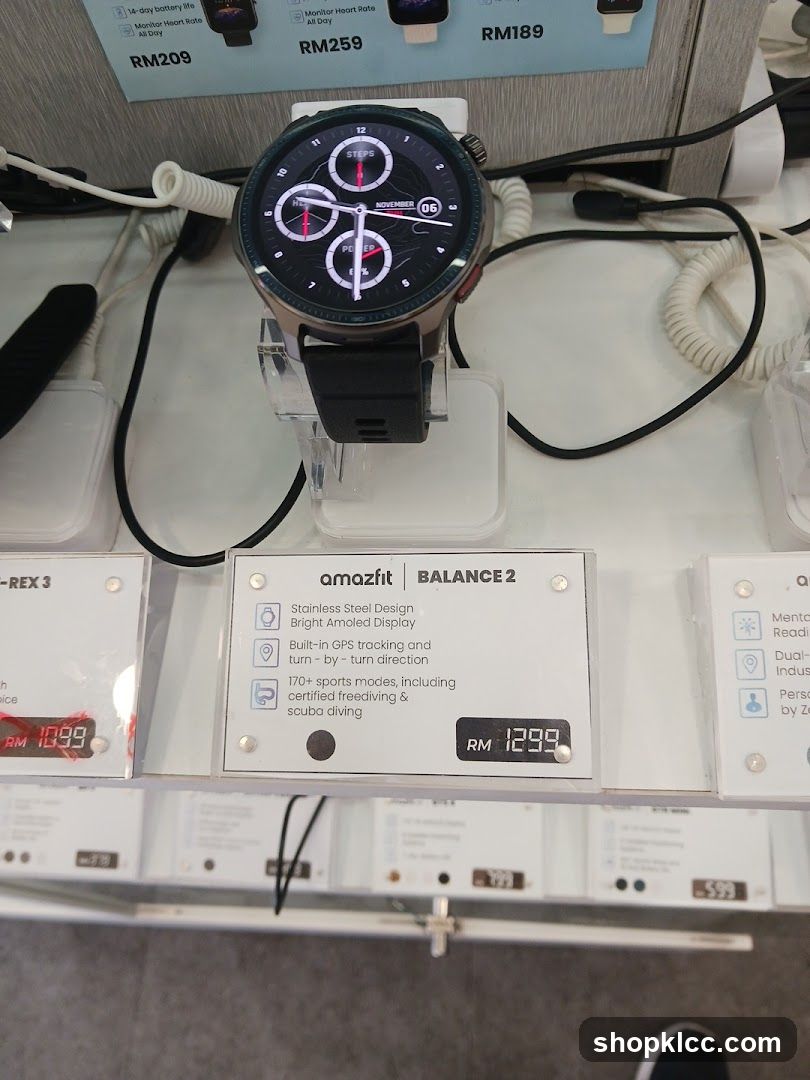 Amazfit Balance 2 Smartwatch Display