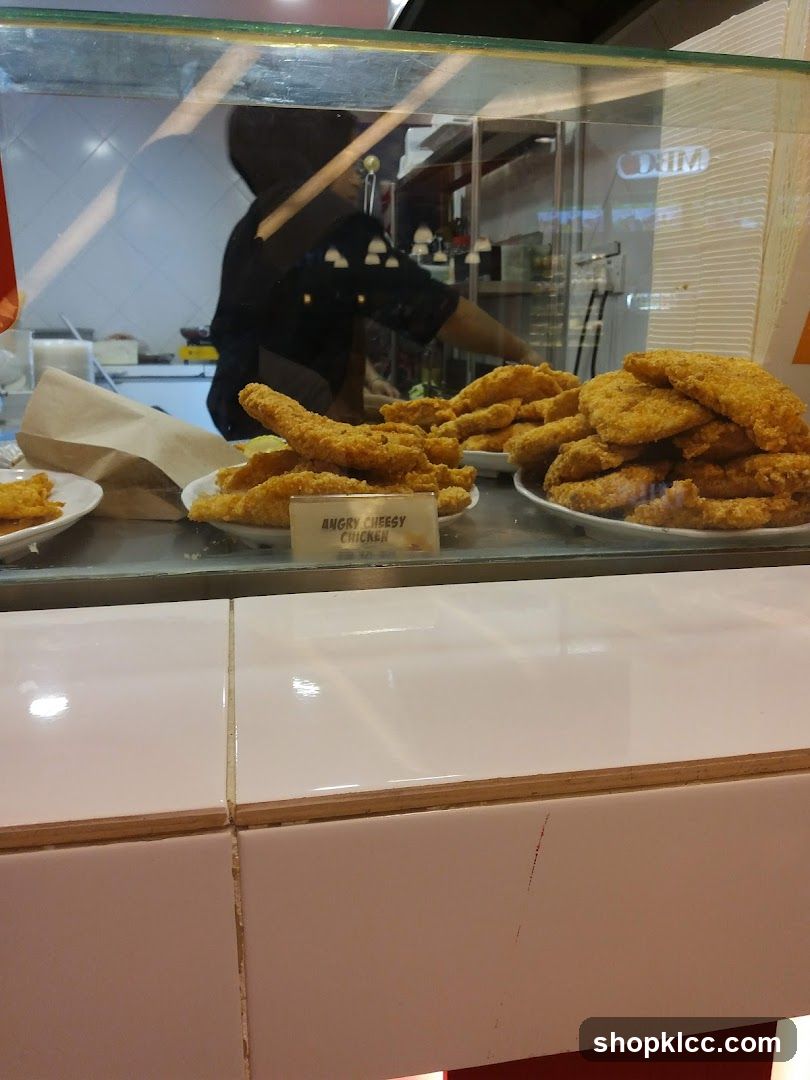 Fried Chicken Display