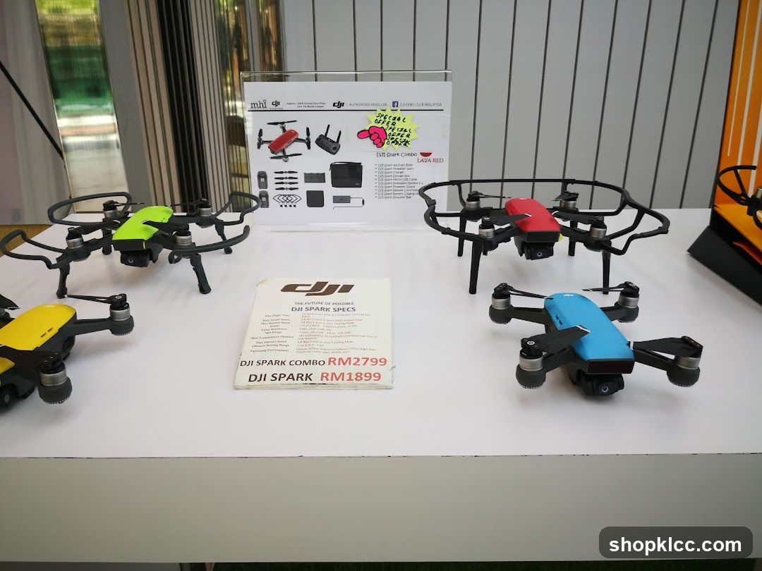 DJI Drones Display