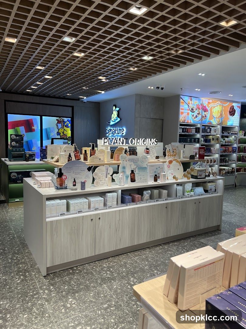 Plant Origins Store Display
