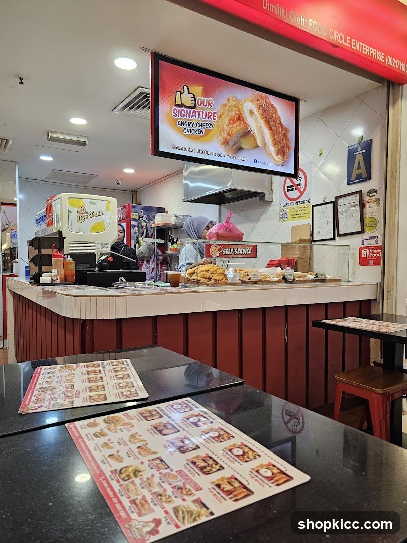 Fast Food Restaurant Interior
