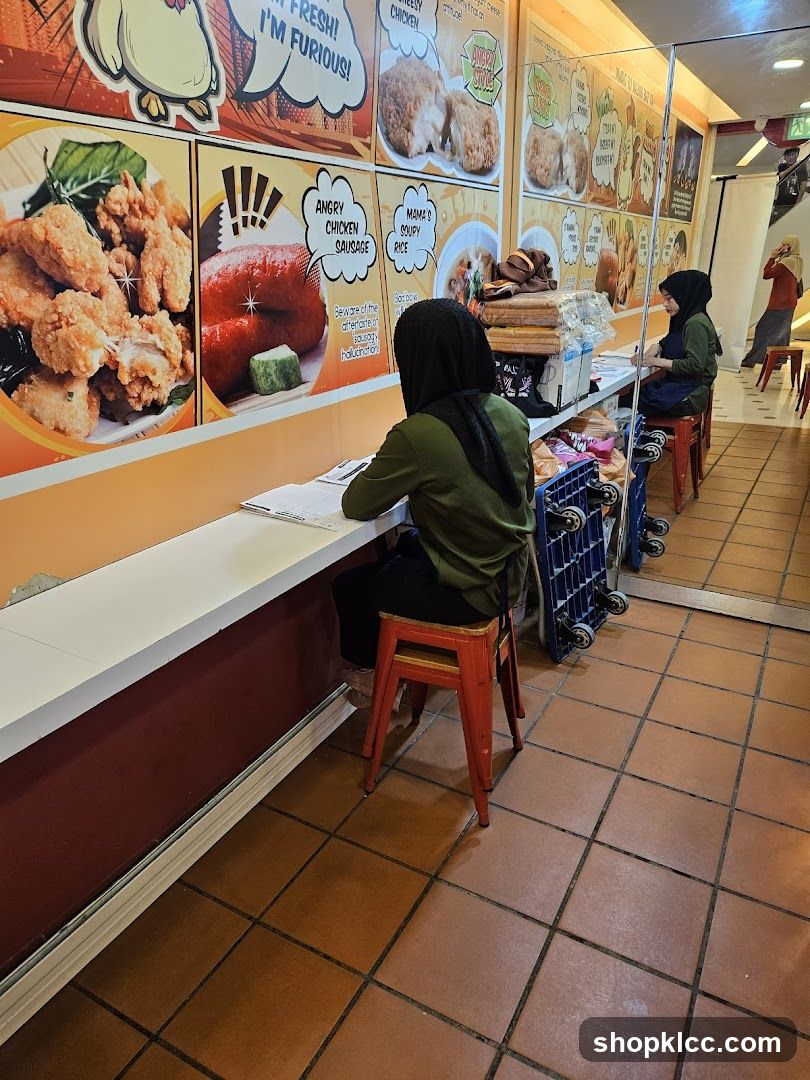 Food Stall Interior