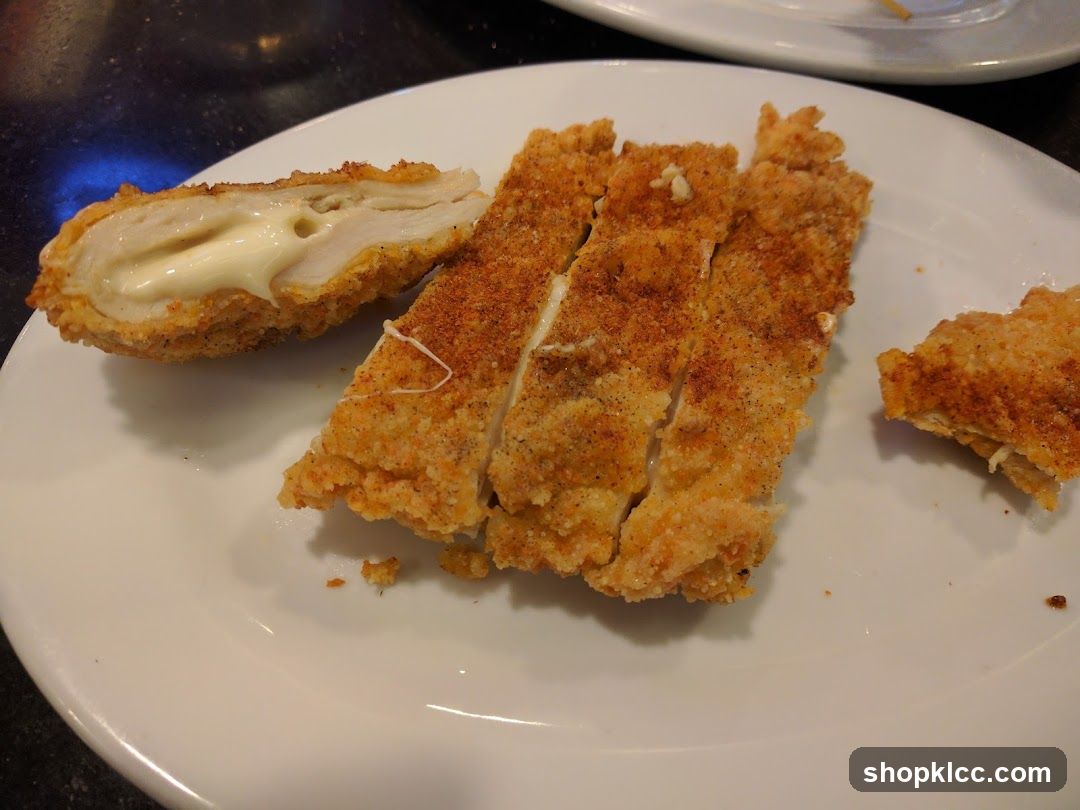 Breaded Chicken with Cheese