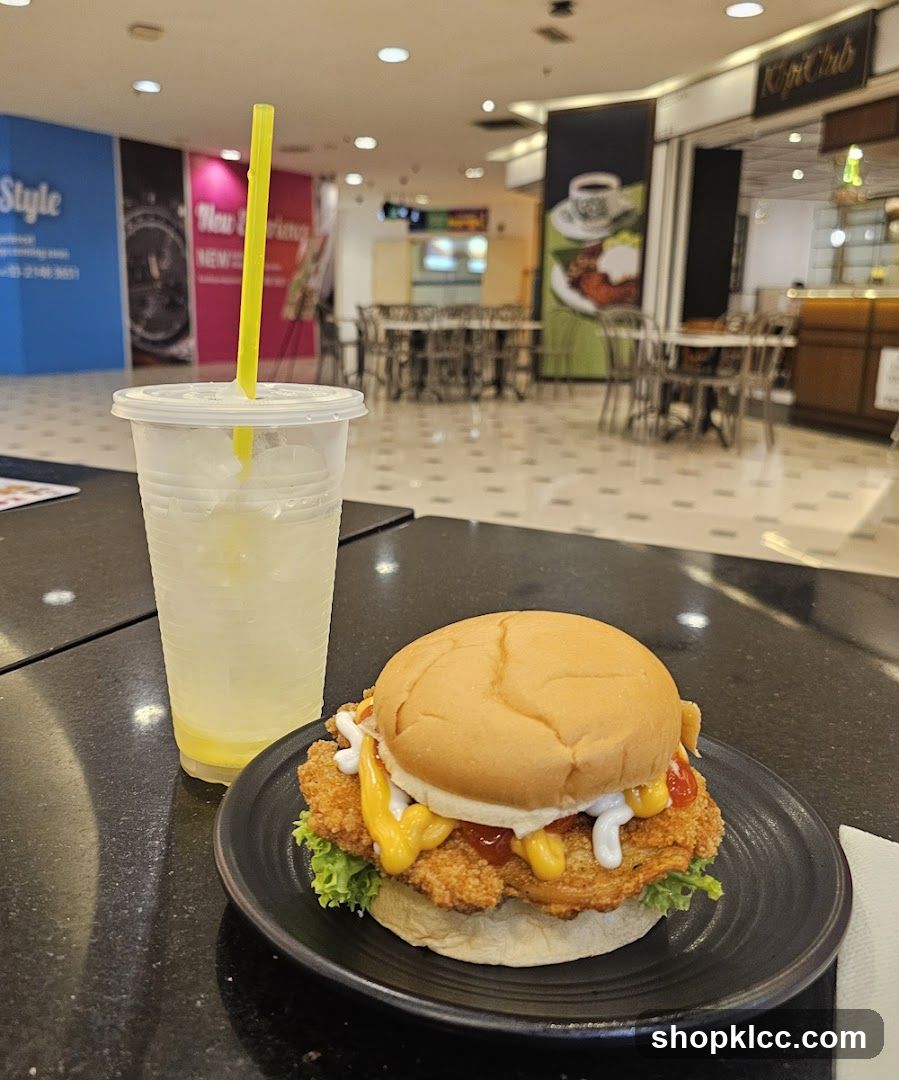 Burger and Drink