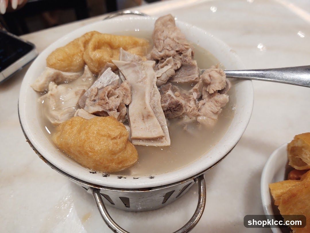 Pork Rib Soup with Tofu Puffs