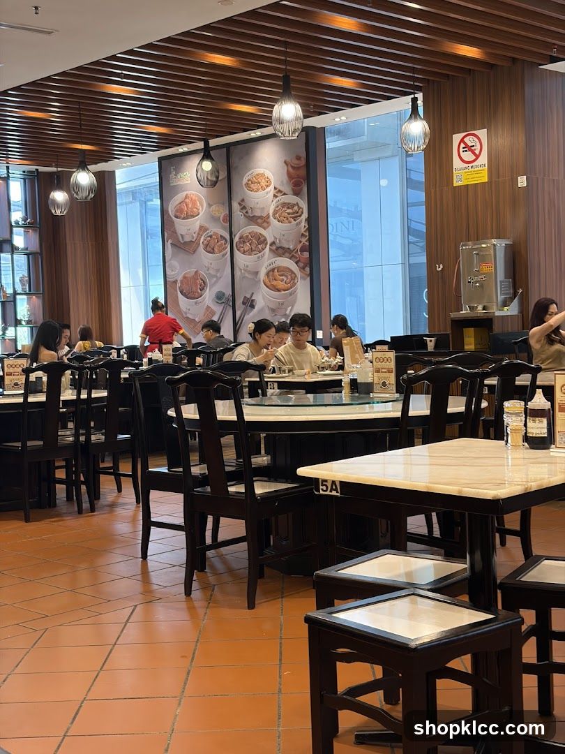 Restaurant Interior with Diners