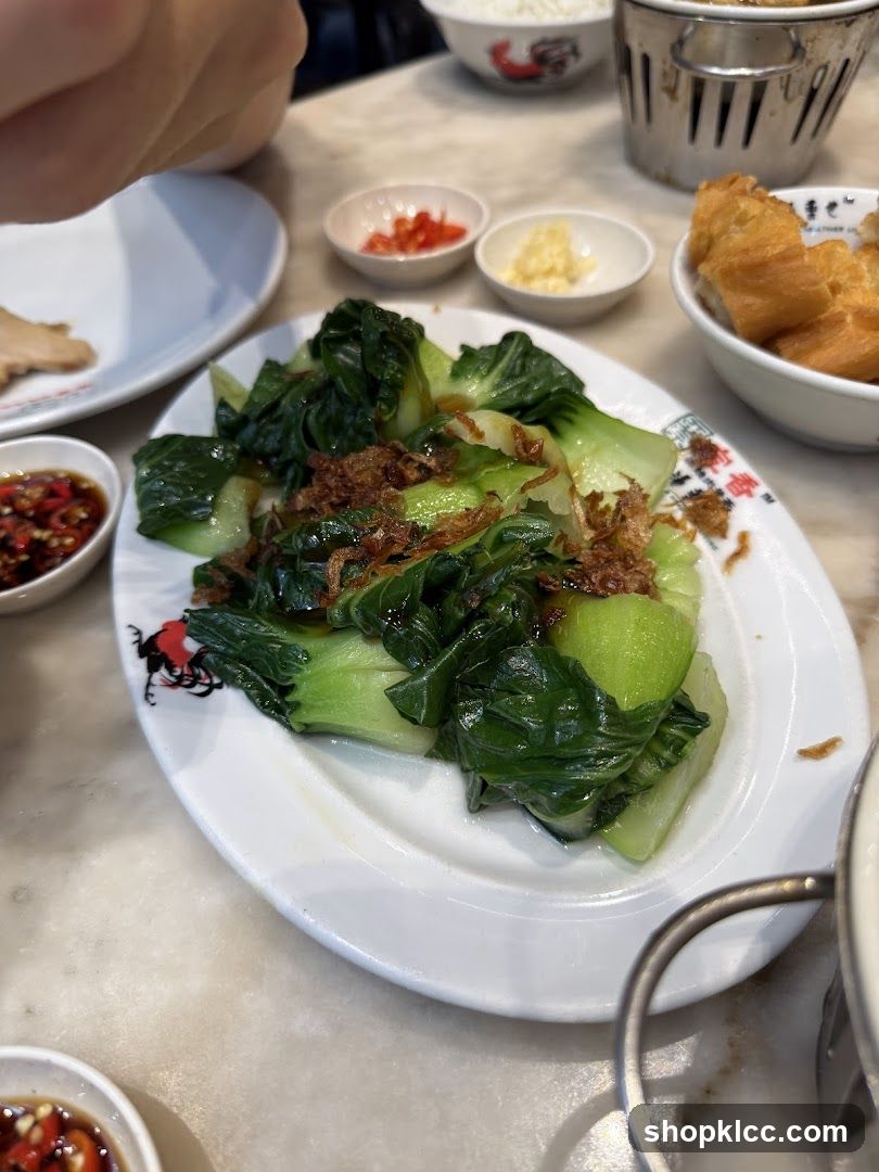 Stir-fried Bok Choy
