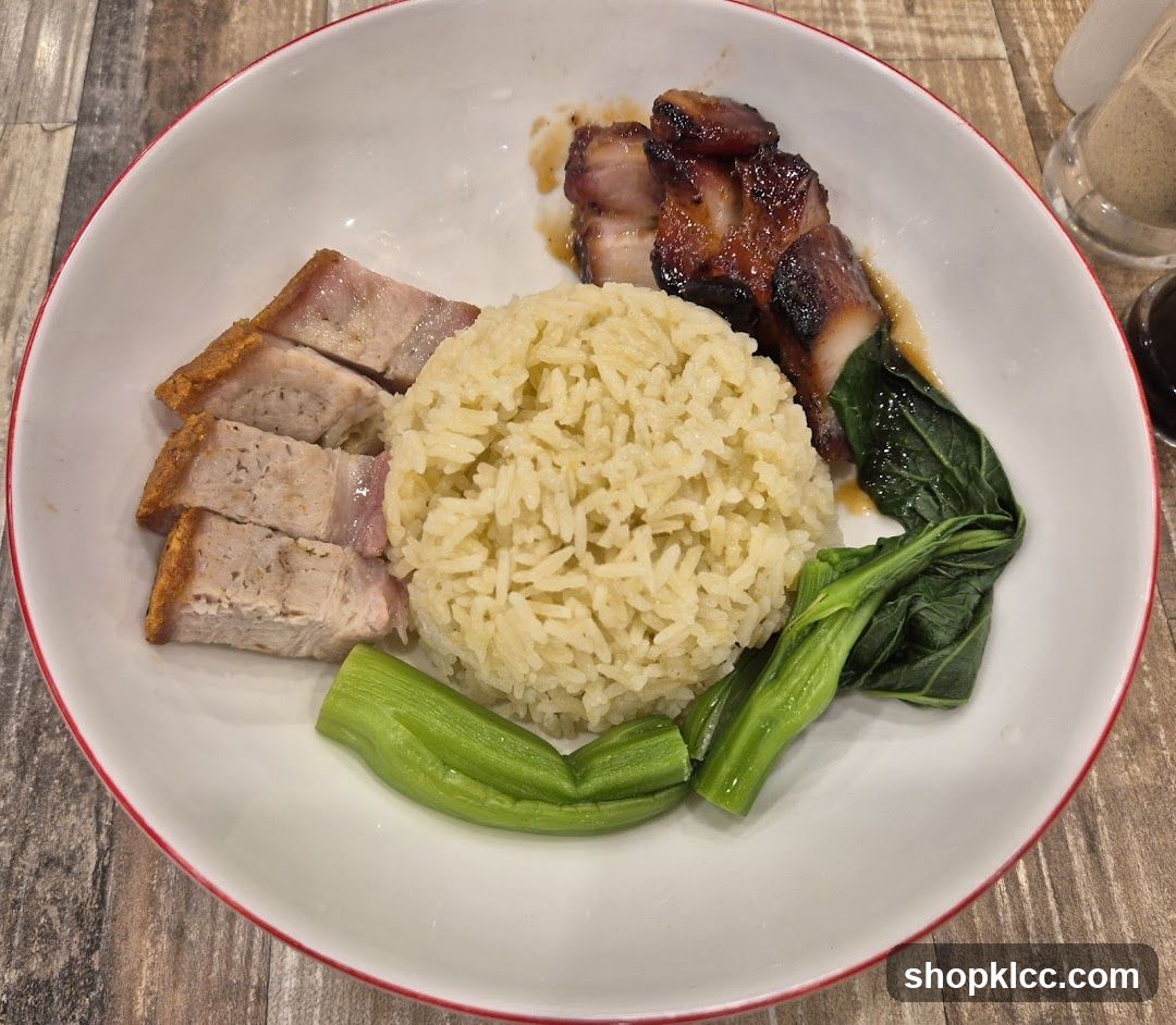 Roast Pork and Rice