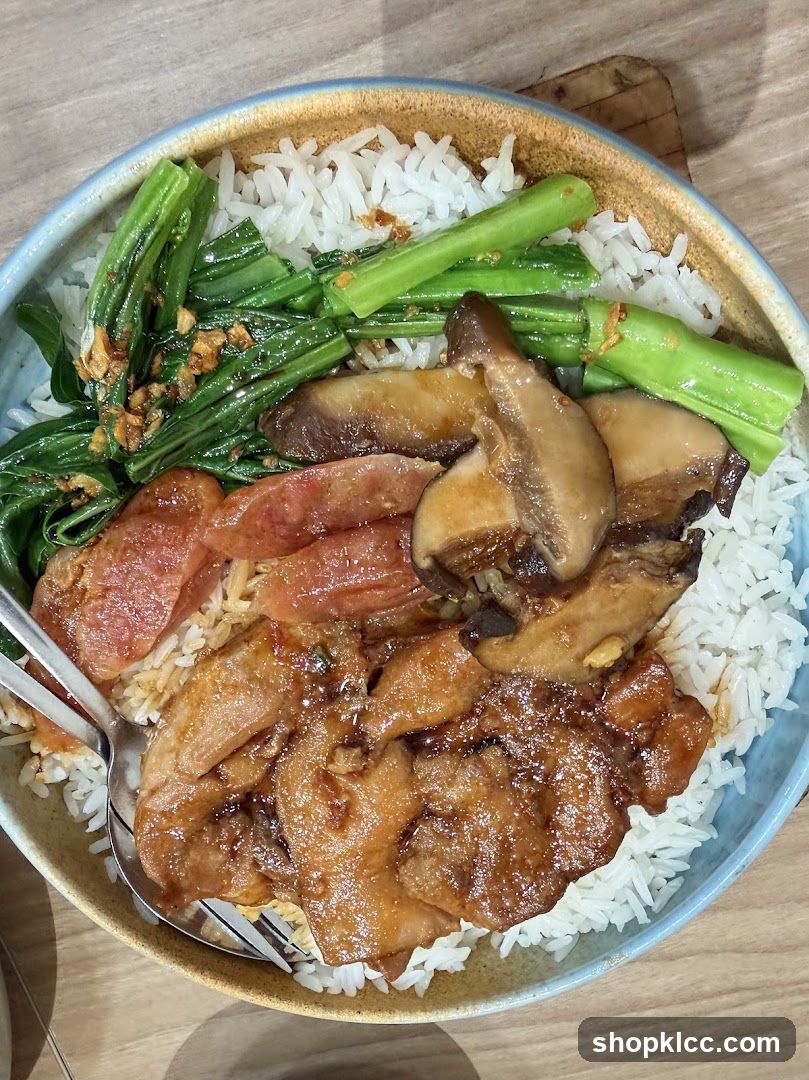 Braised Pork Rice Bowl