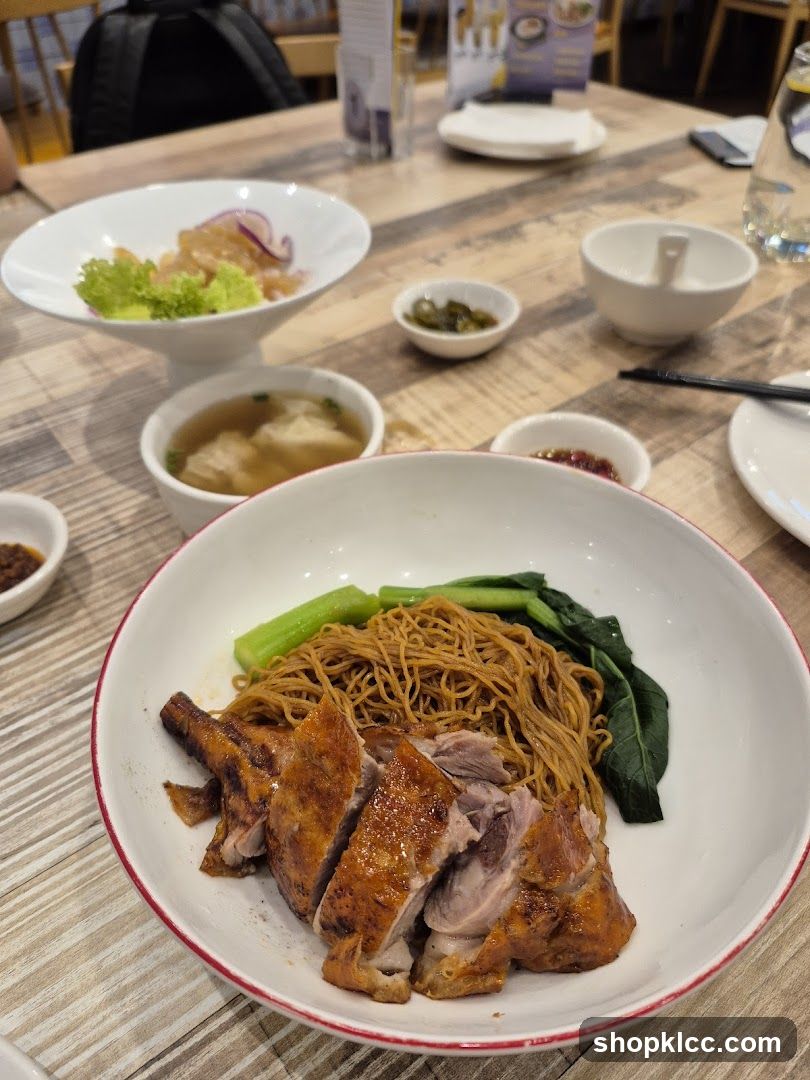 Roasted Duck Noodles
