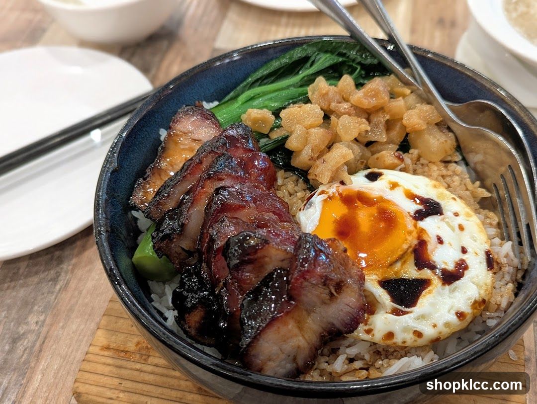 Char Siu Rice Bowl