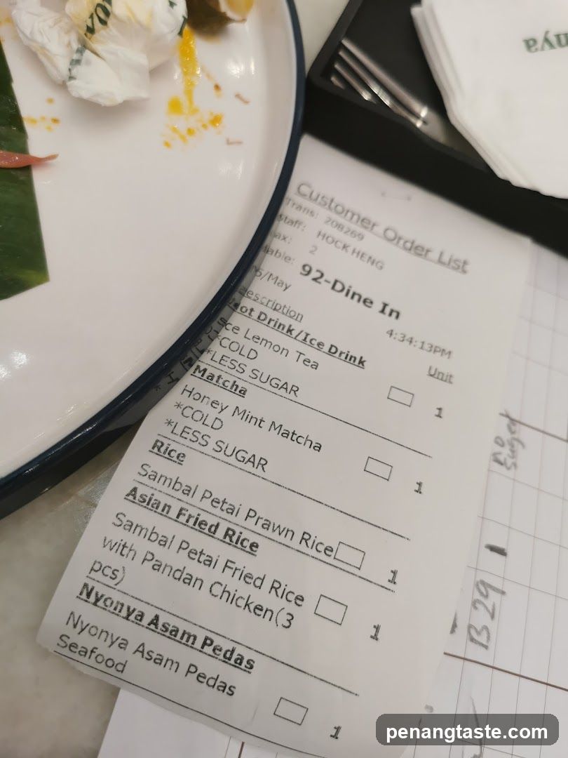 Customer Order List
