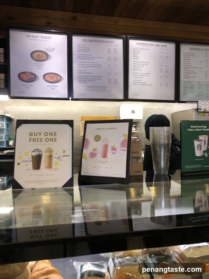 Starbucks Menu and Promotions