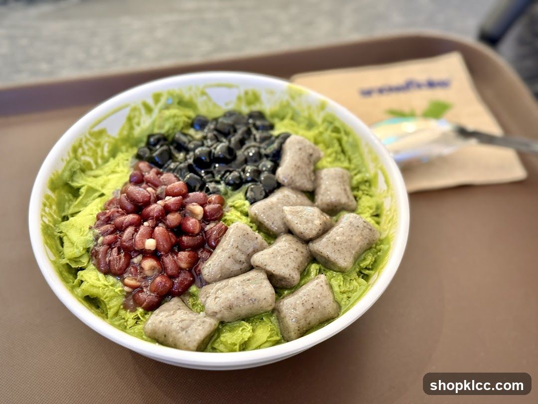 Shaved Ice Dessert