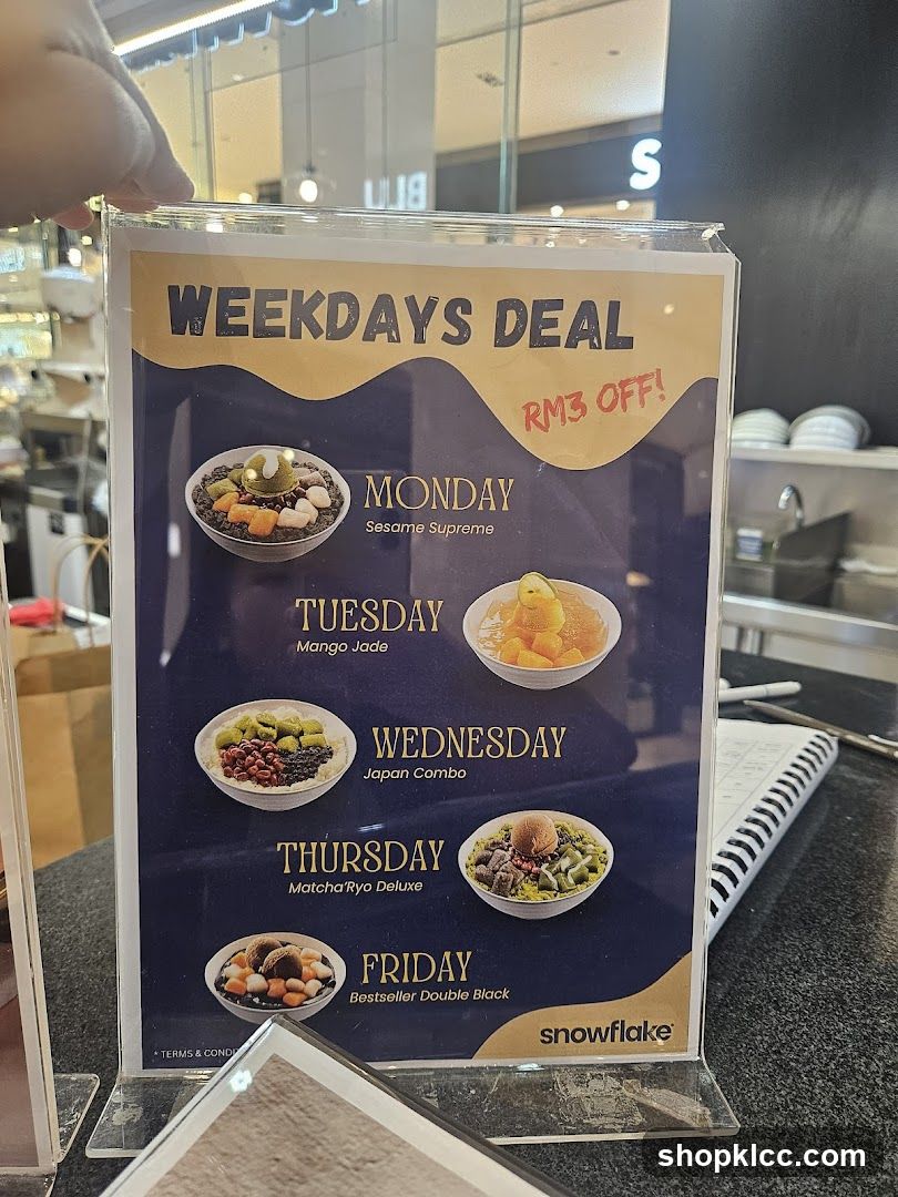 Weekdays Deal