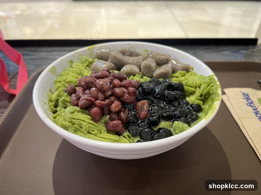 Shaved Ice Dessert