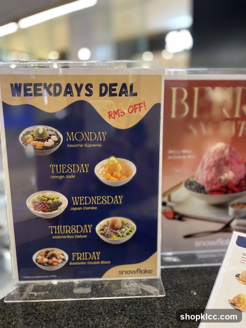 Weekdays Deal