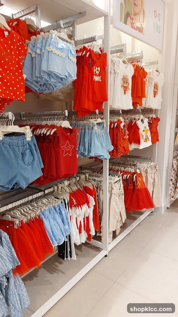 Children's Clothing Display
