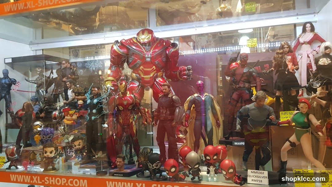 Display of Action Figures