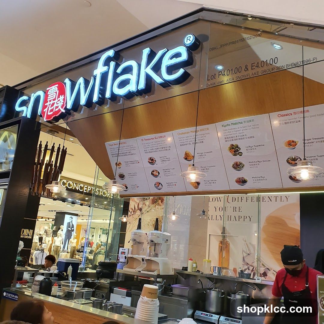 Snowflake Dessert Shop