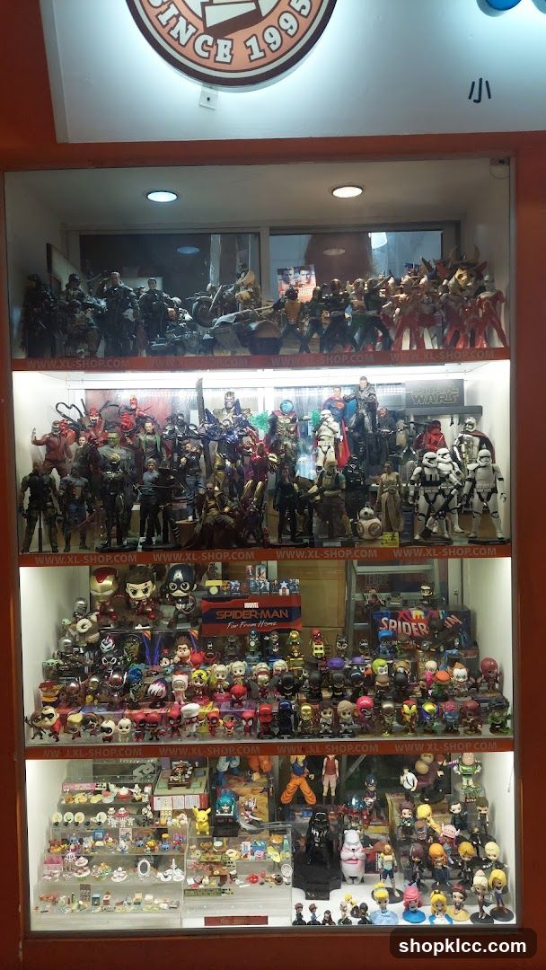Display of Action Figures and Collectibles