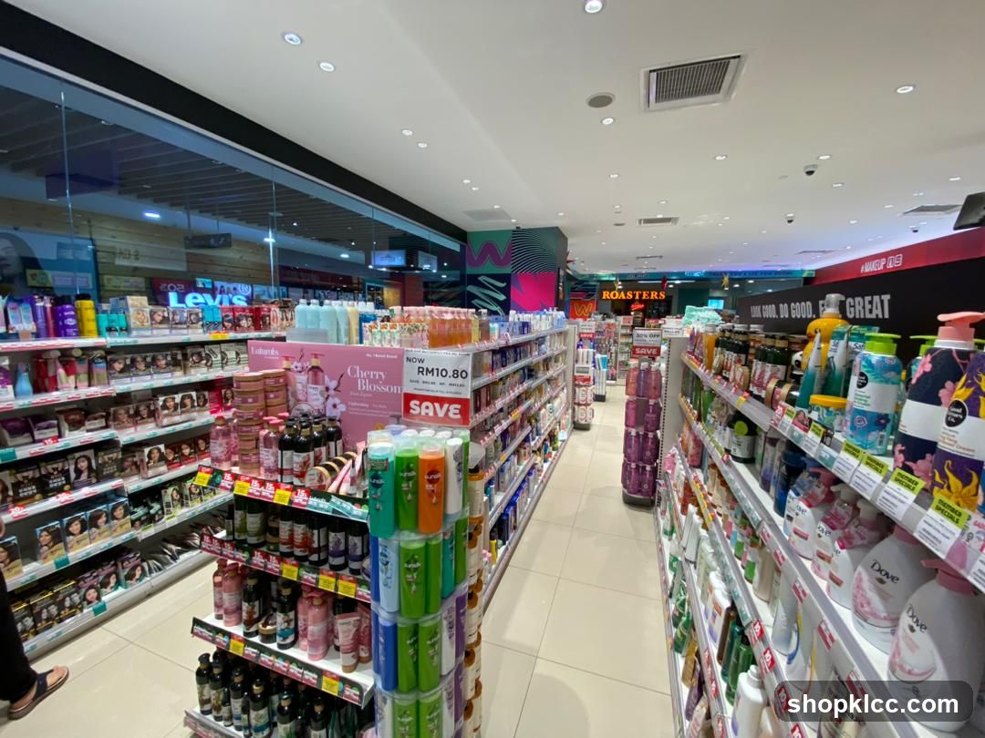 Cosmetics and Personal Care Aisle