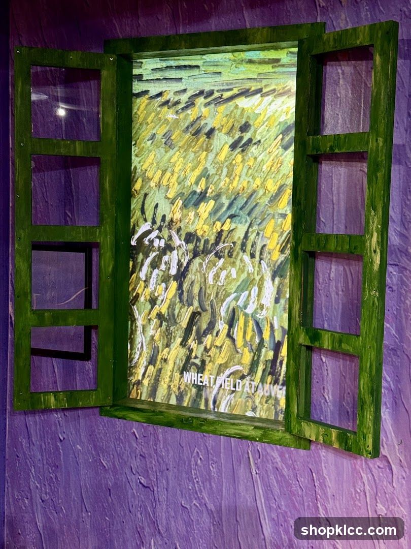 Van Gogh's Wheat Field Display