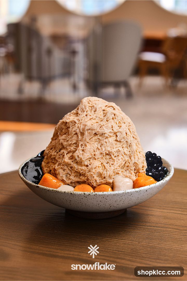 Shaved Ice Dessert