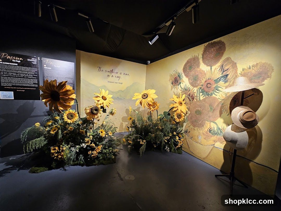 Van Gogh Sunflowers Exhibit
