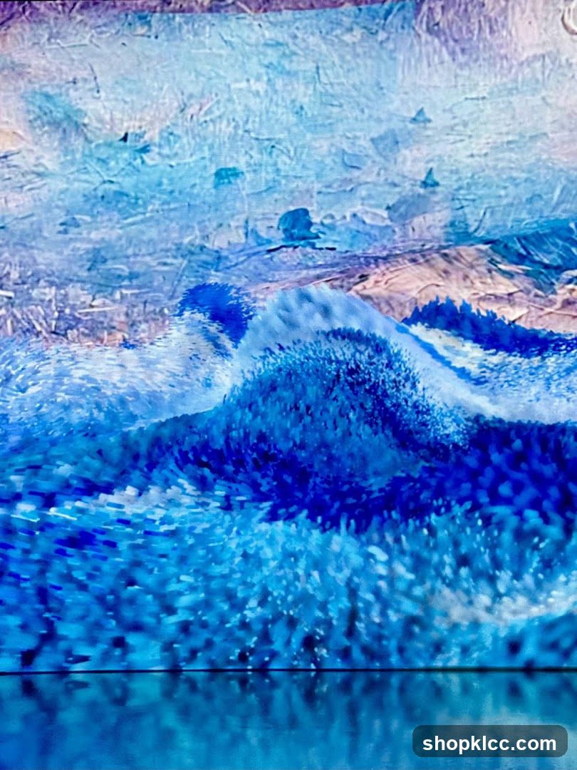 Abstract Wave Painting