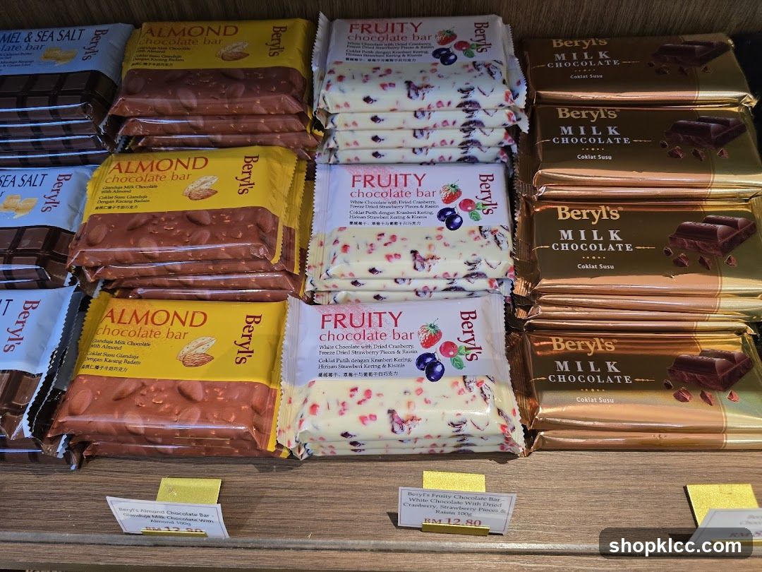 Assortment of Beryl's Chocolate Bars