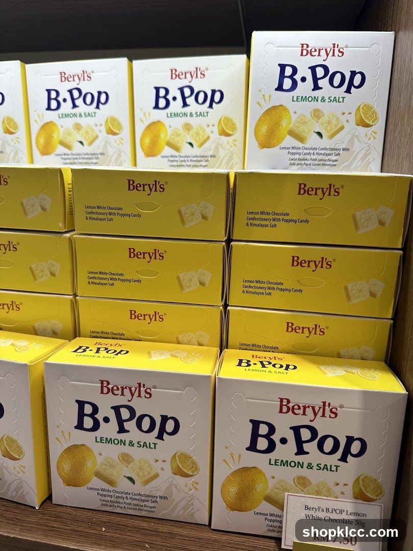 Beryl's B-Pop Lemon & Salt Confectionery