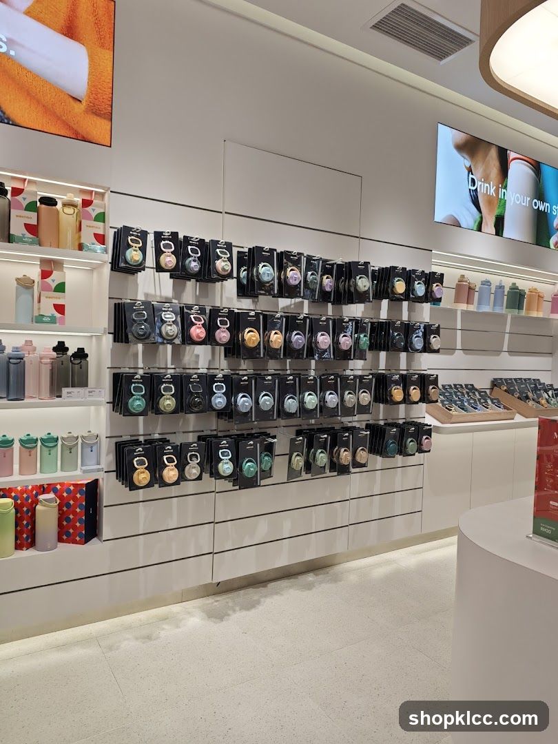 Store Display of Accessories