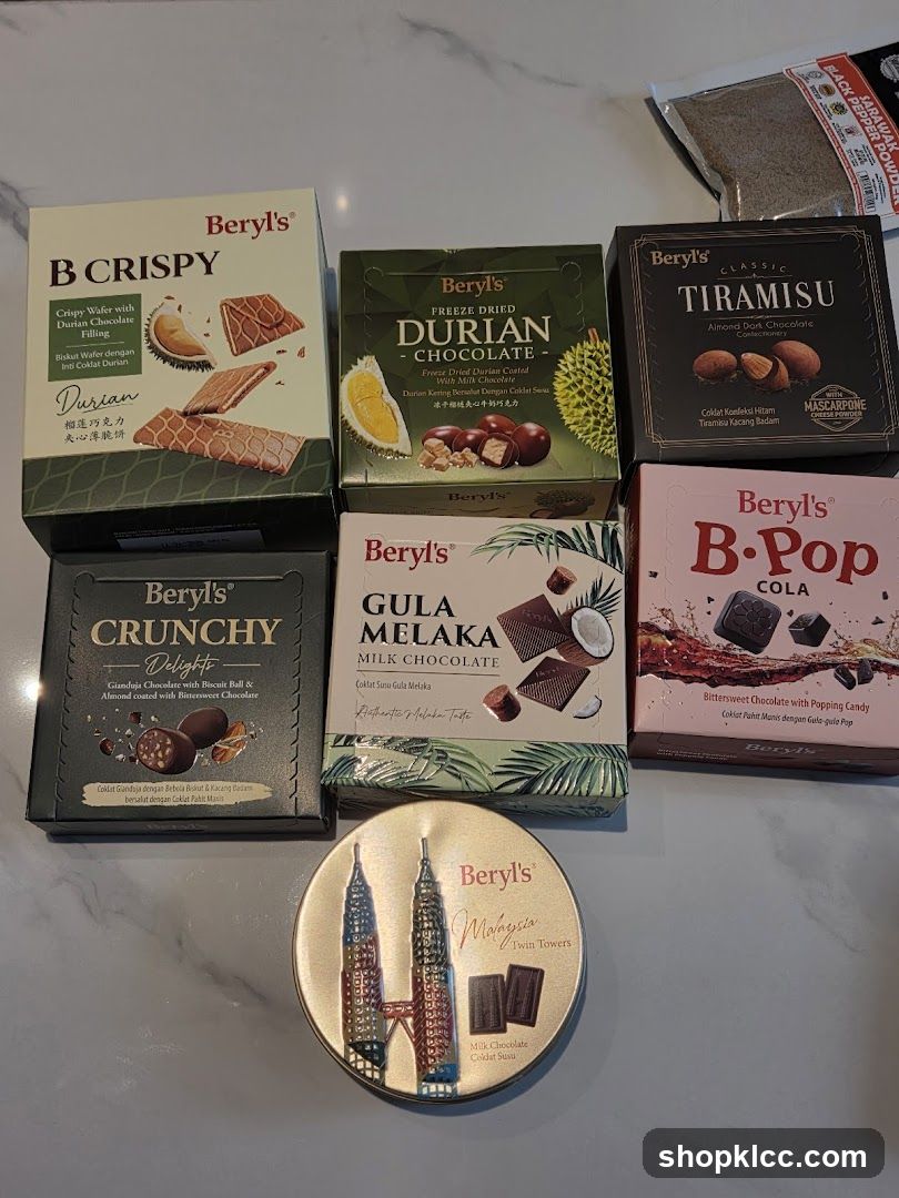 Assortment of Beryl's Chocolates