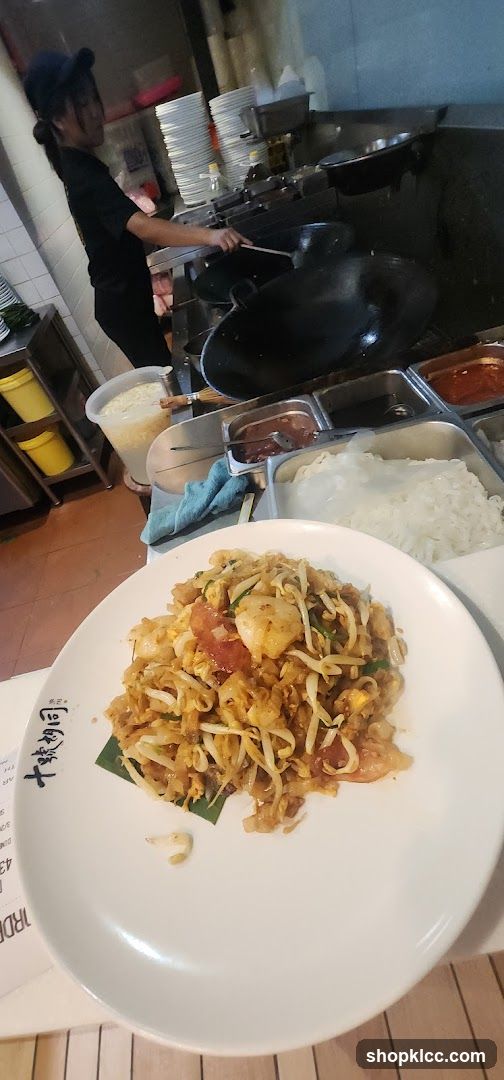 Cook preparing food in a kitchen