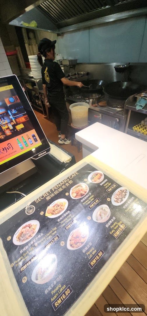 Restaurant Kitchen and Menu