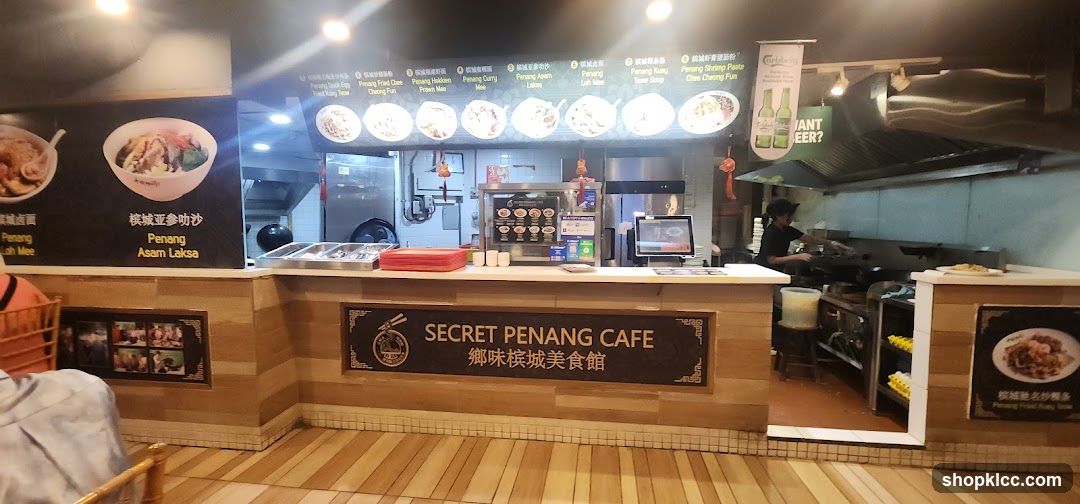 Secret Penang Cafe Counter