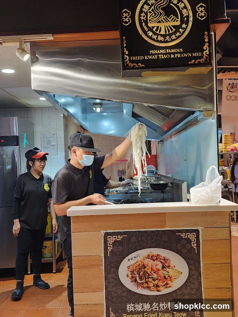 Food Stall with Staff