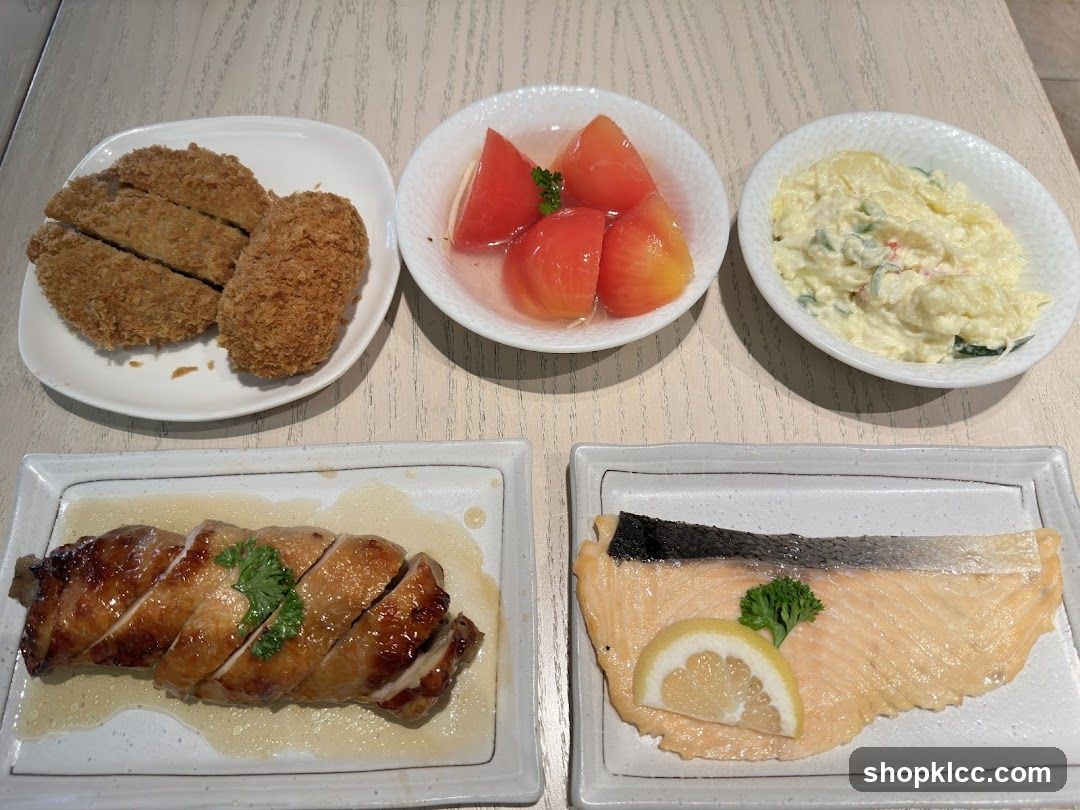 Assorted Japanese Dishes