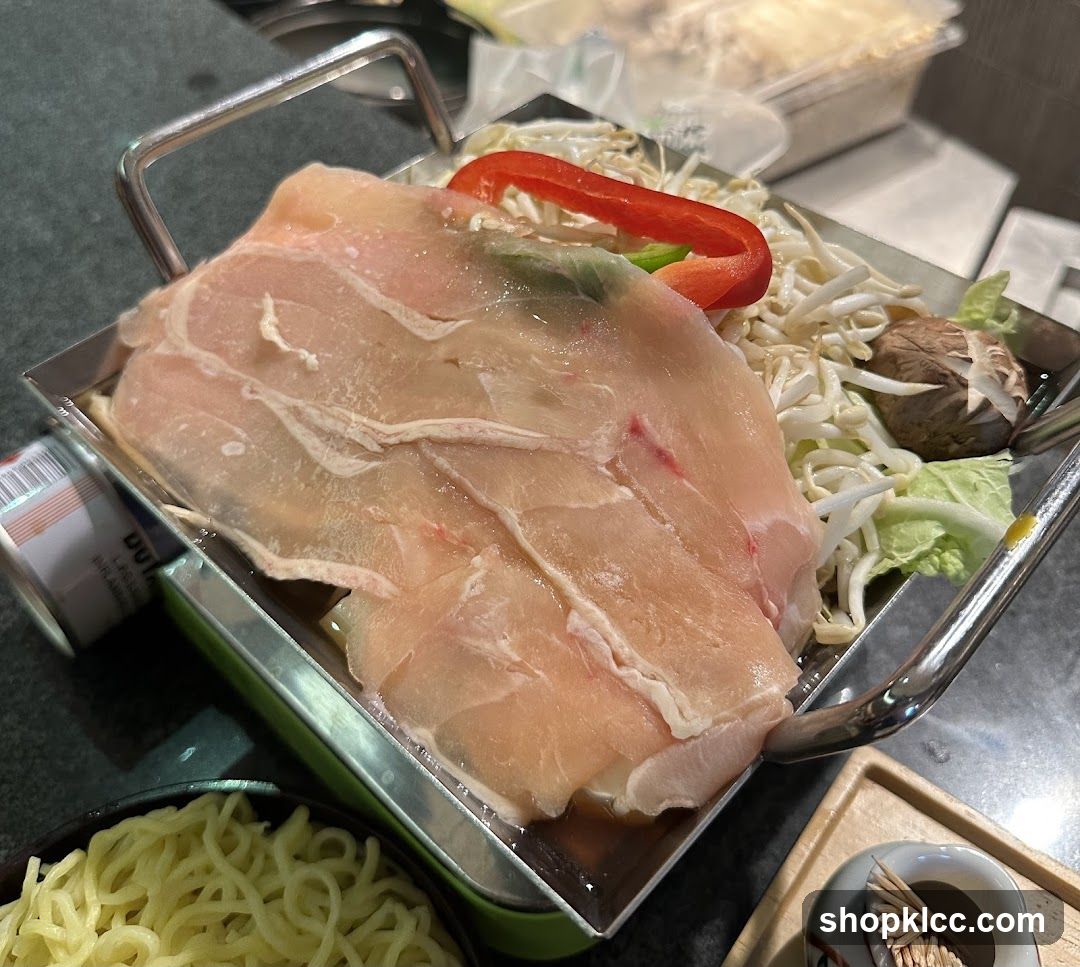 Raw Chicken and Vegetables