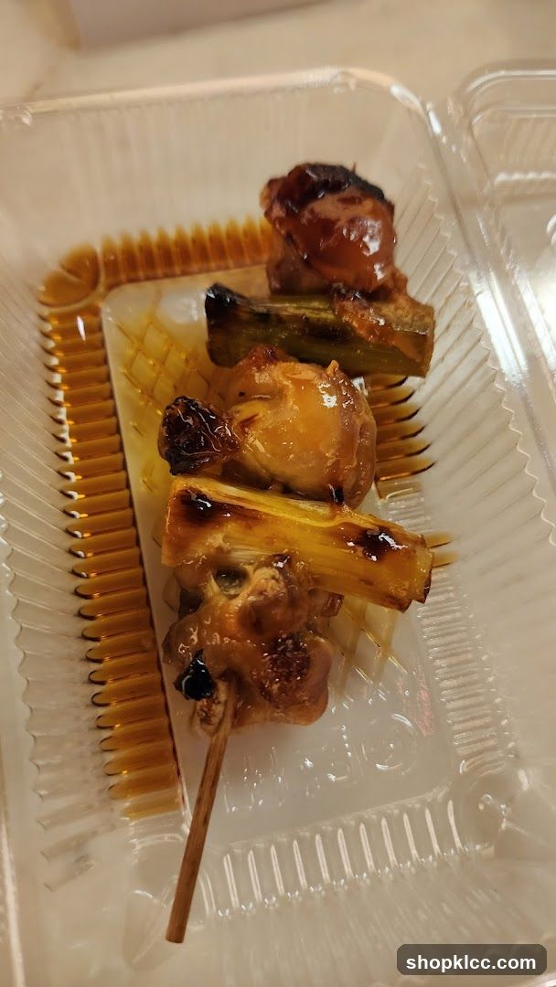 Chicken and Scallion Skewers