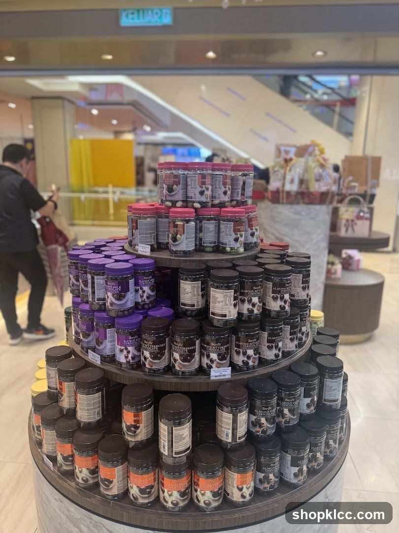 Display of Chocolate Products