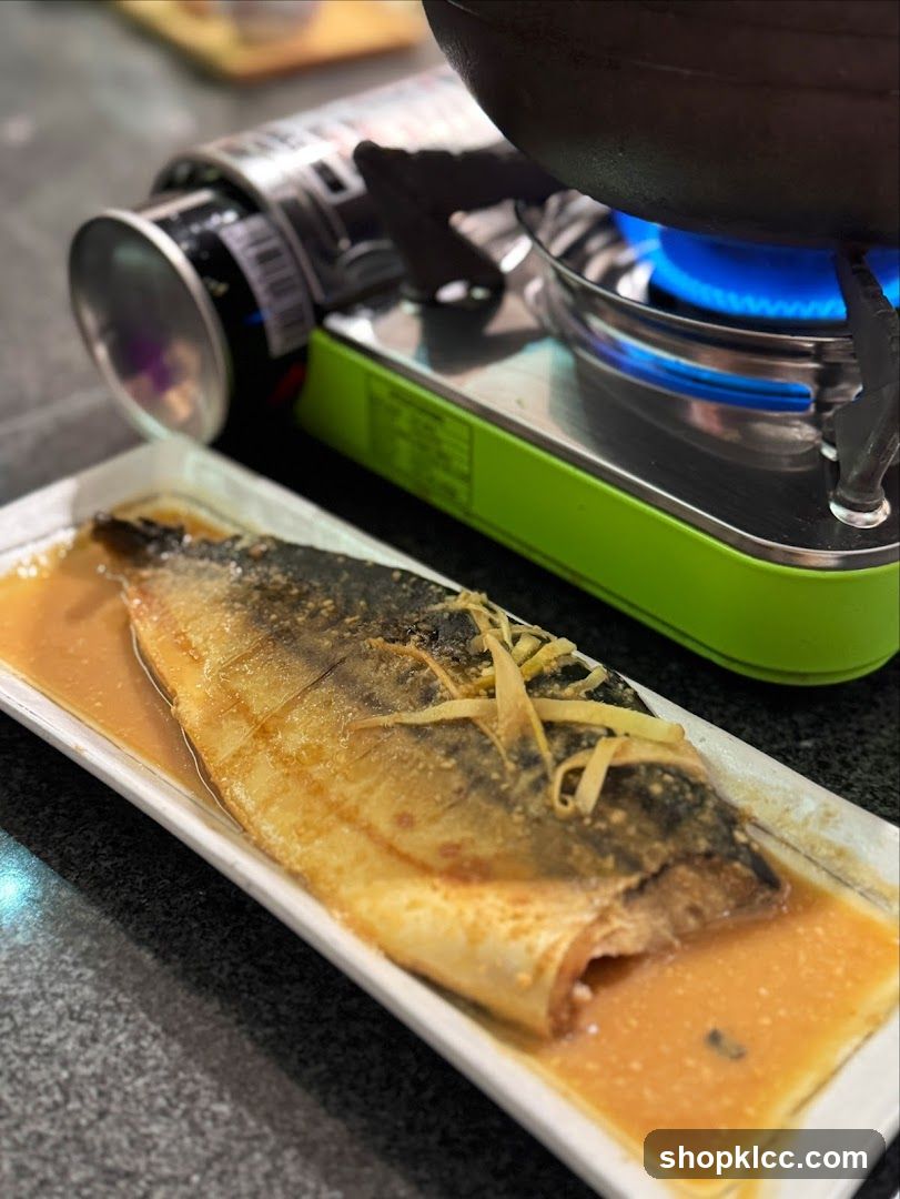 Cooked Fish with Sauce