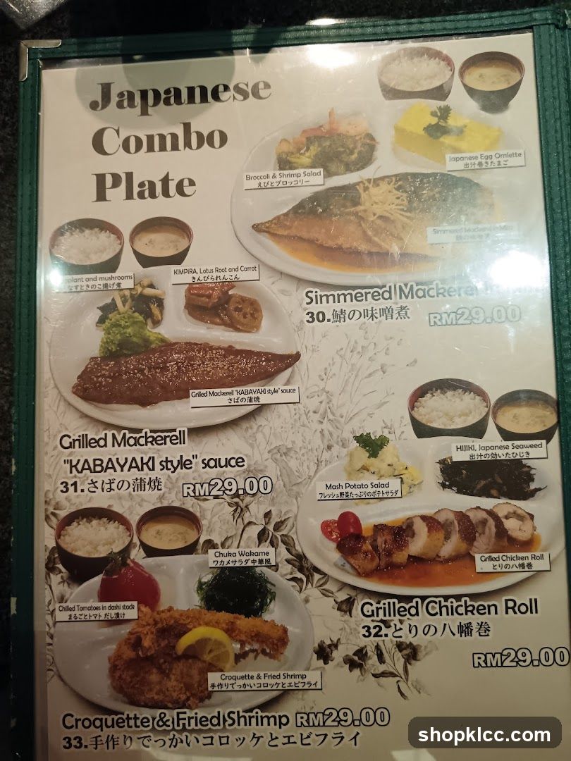 Japanese Combo Plate
