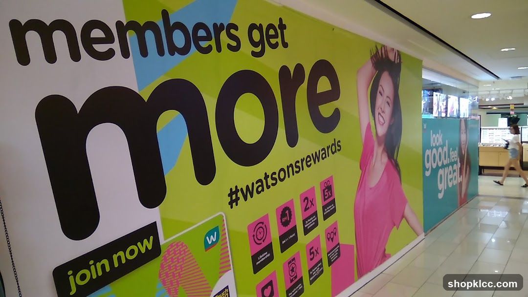 Watsons Rewards Advertisement