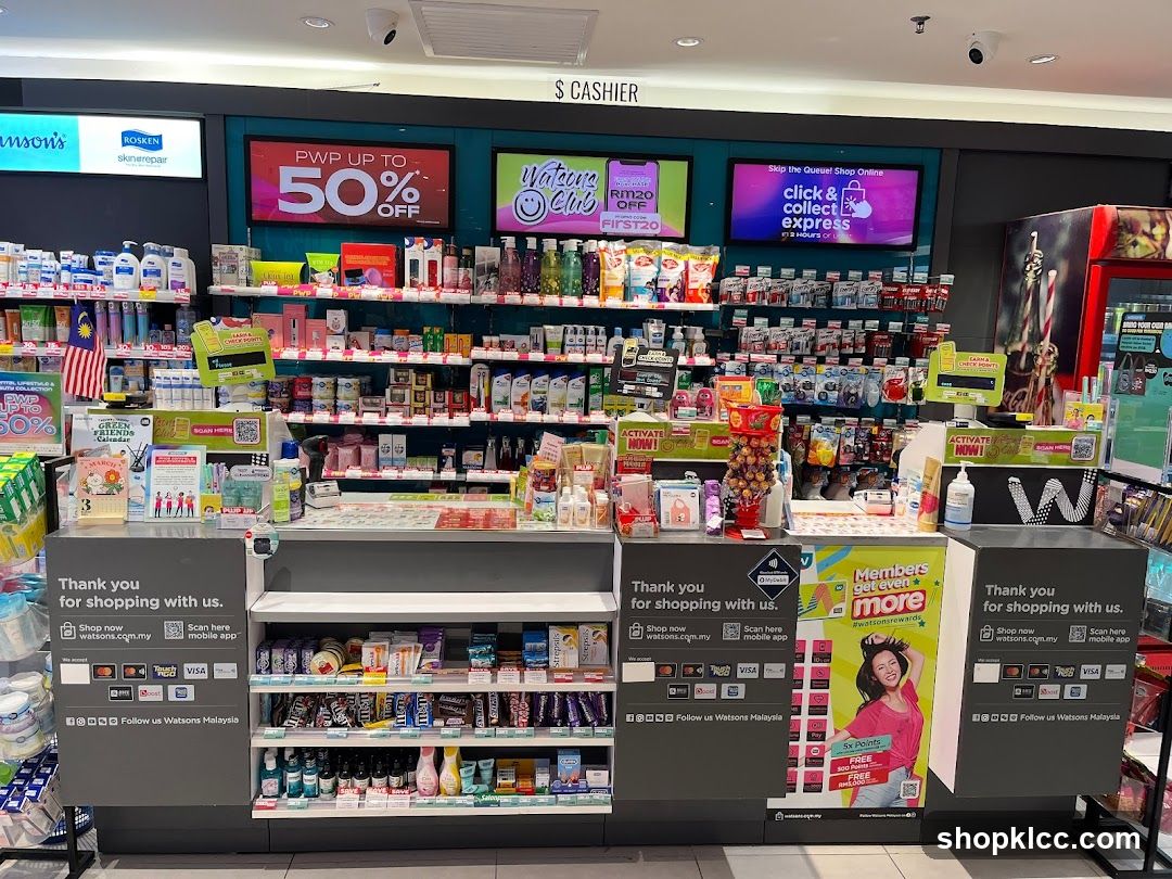 Watsons Store Interior